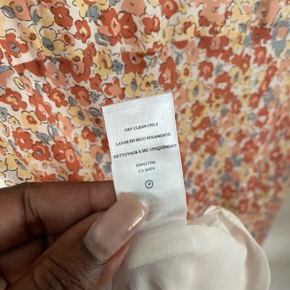 Rails Shelley Wildflower Midi Dress Womens XS Multicolor Floral Boho Farmcore - Picture 9 of 12